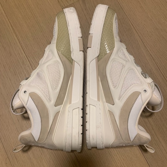 Louis Vuitton sk8 skate sneaker trainer sz lv 12 beige tan IAARQS - Picture 7 of 9